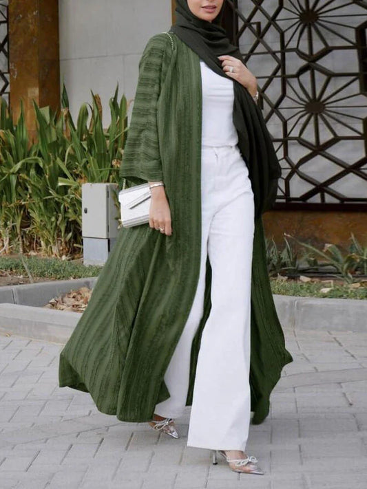 Women'S Retro Cardigan Knitted Robe